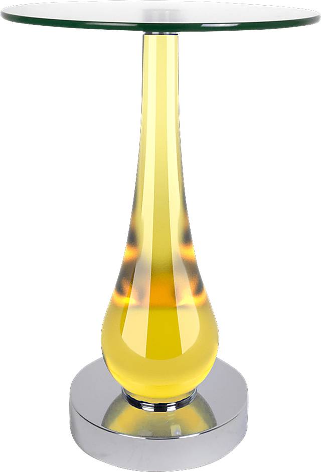 Batavia Yellow Accent Table - Thumbnail - Image 1
