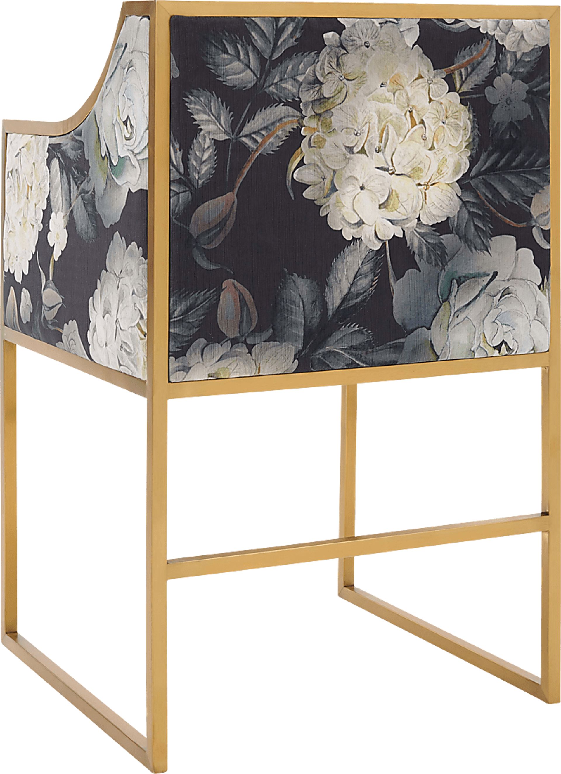 Batellan Dark Gray Arm Chair - Image 3