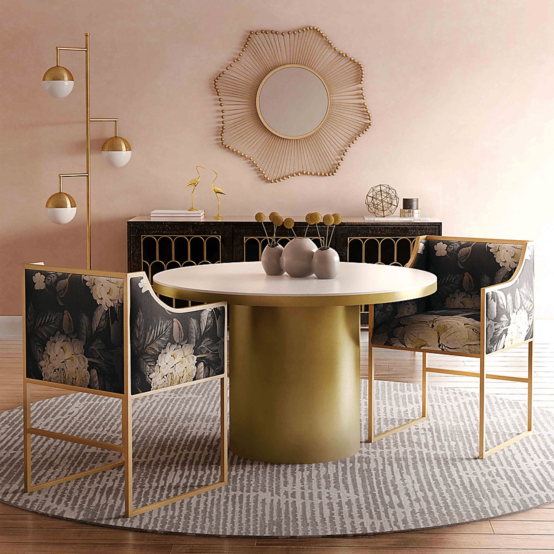 Batellan Dark Gray Arm Chair - Image 6