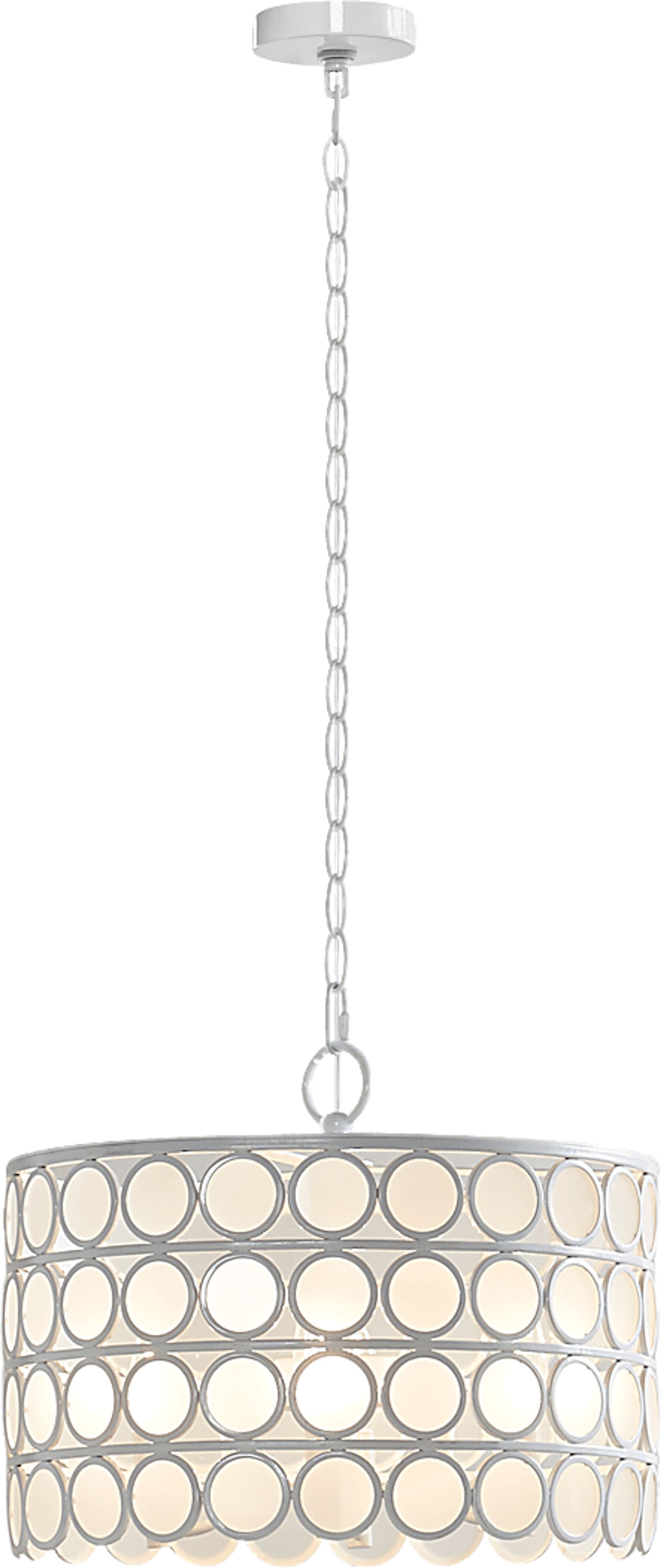 Bates Edge White Chandelier - Image 4