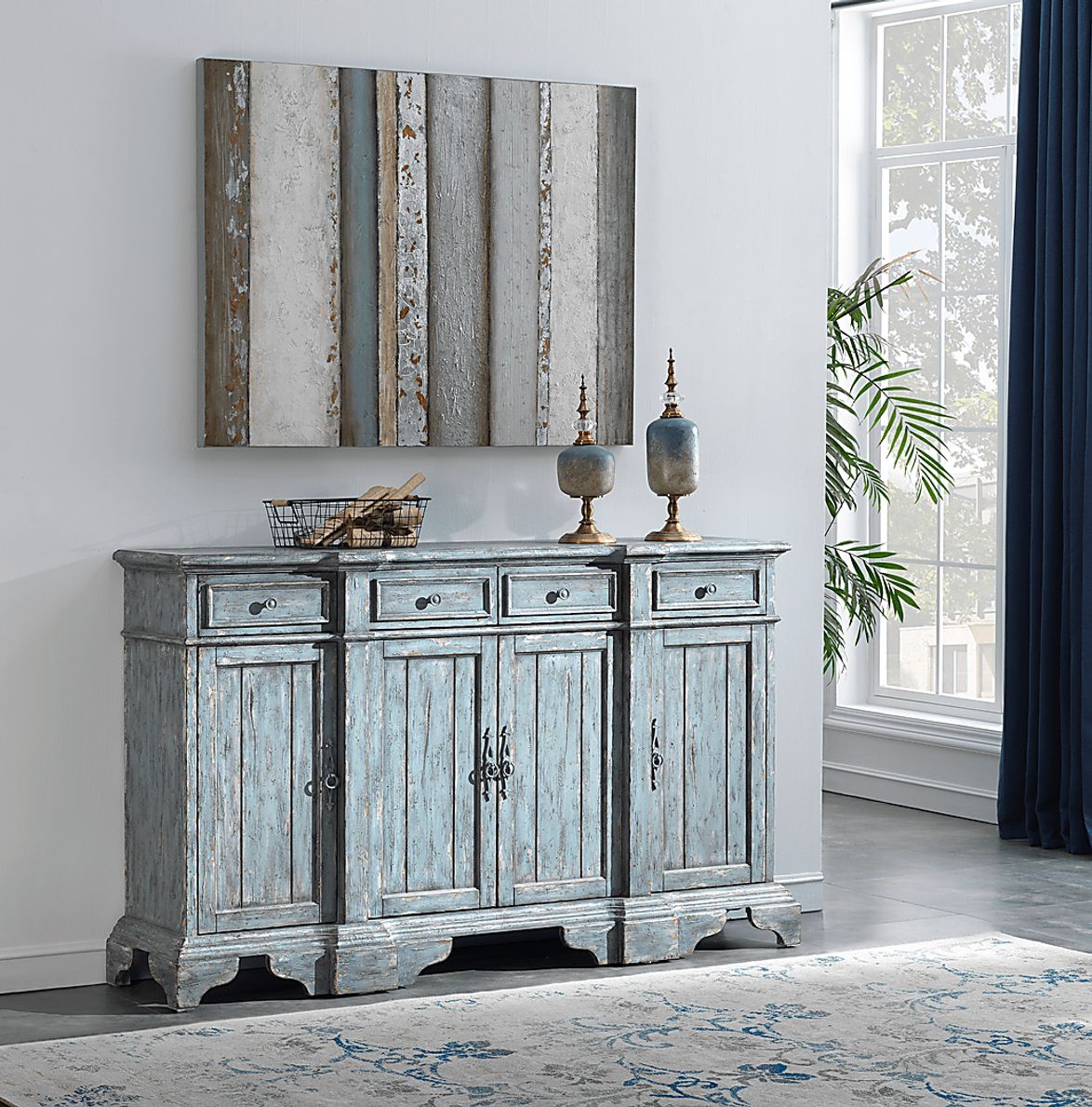 Bathgate Blue Credenza