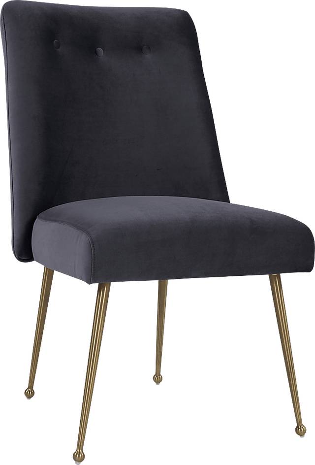 Batilan I Gray Side Chair - Thumbnail - Image 1
