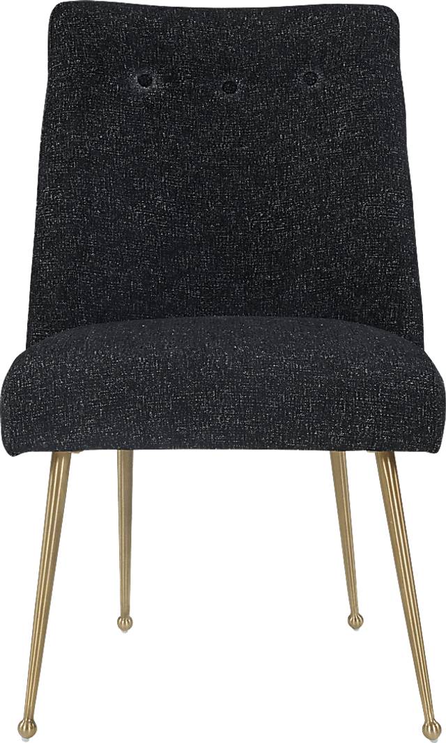 Batilan II Black Side Chair - Thumbnail - Image 2