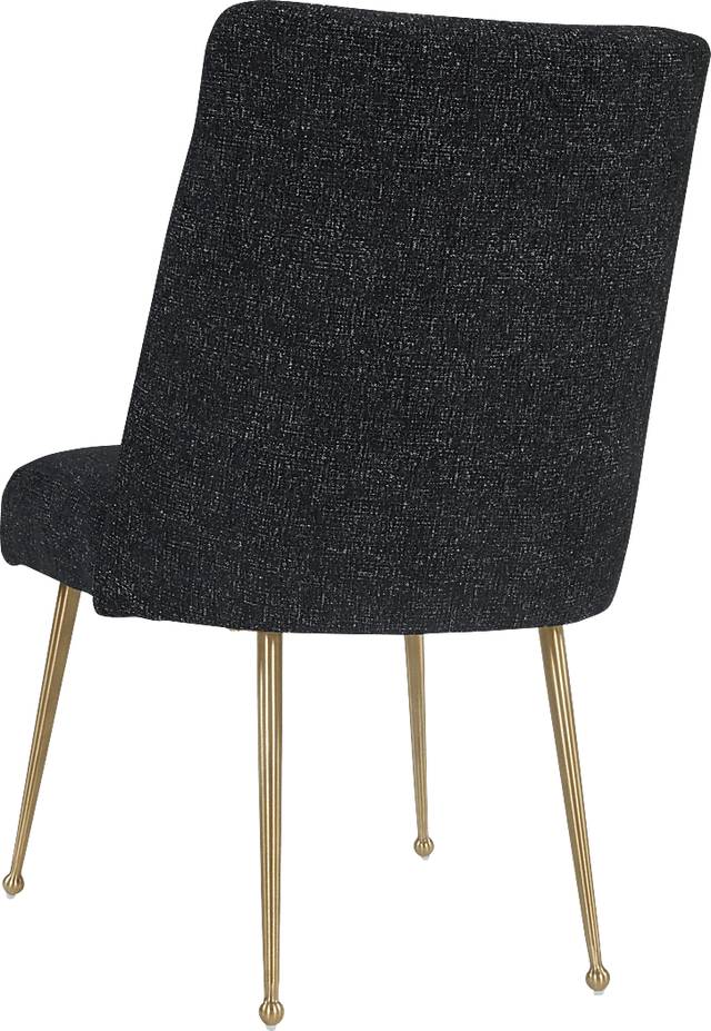 Batilan II Black Side Chair - Thumbnail - Image 3
