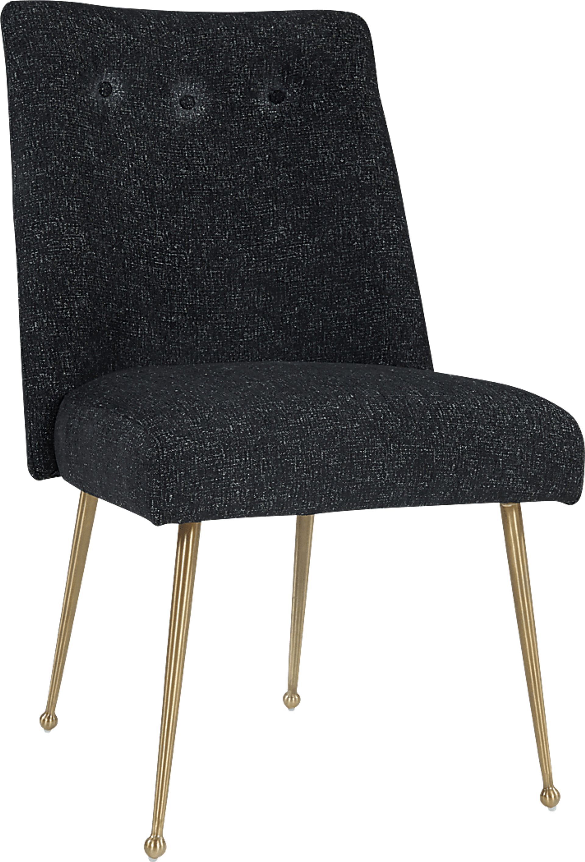 Batilan II Black Side Chair - Image 1