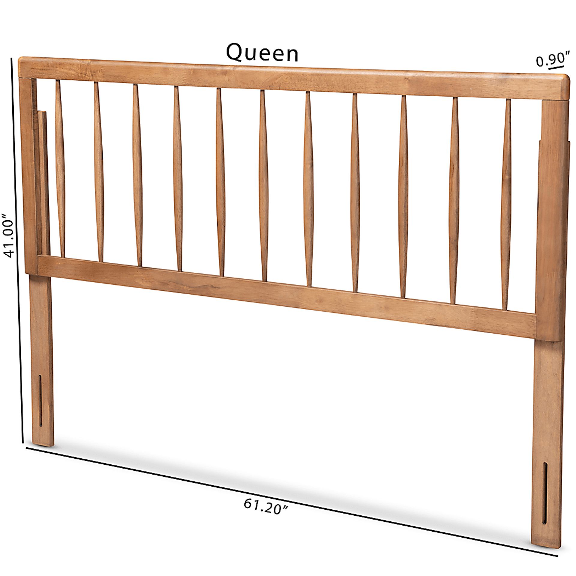 Battenwood Brown Queen Headboard - Image 5