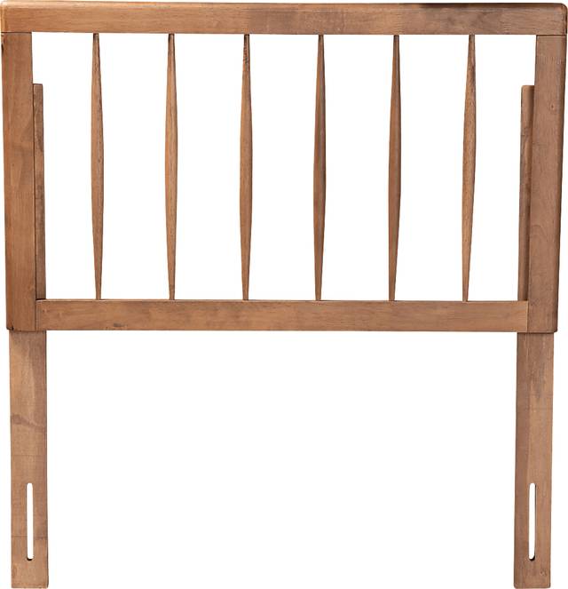 Battenwood Brown Twin Headboard - Thumbnail - Image 2