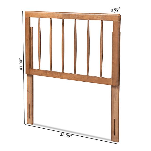 Battenwood Brown Twin Headboard - Thumbnail - Image 5