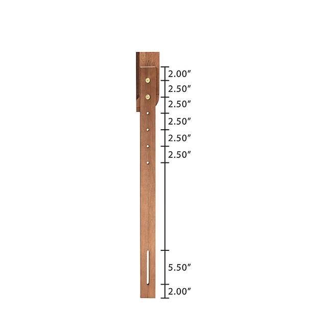 Battenwood Brown Twin Headboard - Thumbnail - Image 6