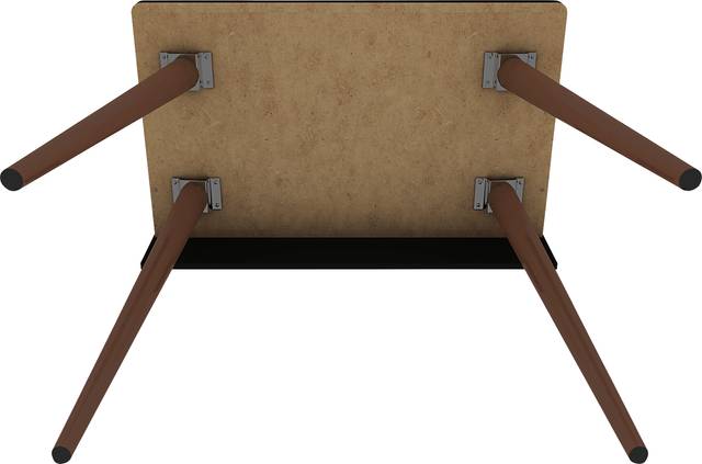 Battista Lane Black Desk - Thumbnail - Image 5