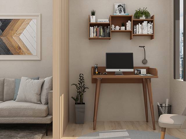 Battista Lane Red Desk - Thumbnail - Image 7