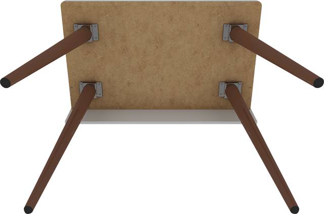 Battista Lane White Desk - Thumbnail - Image 5