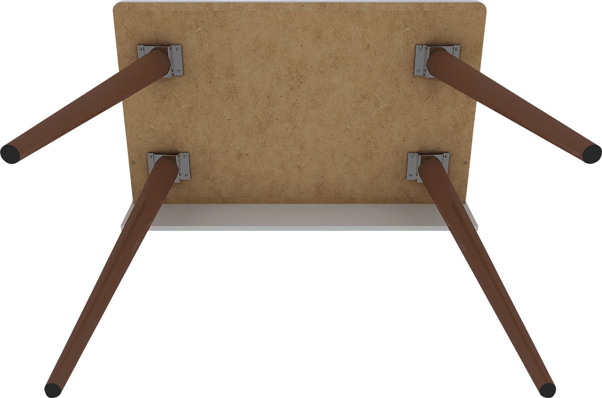 Battista Lane White Desk - Image 5