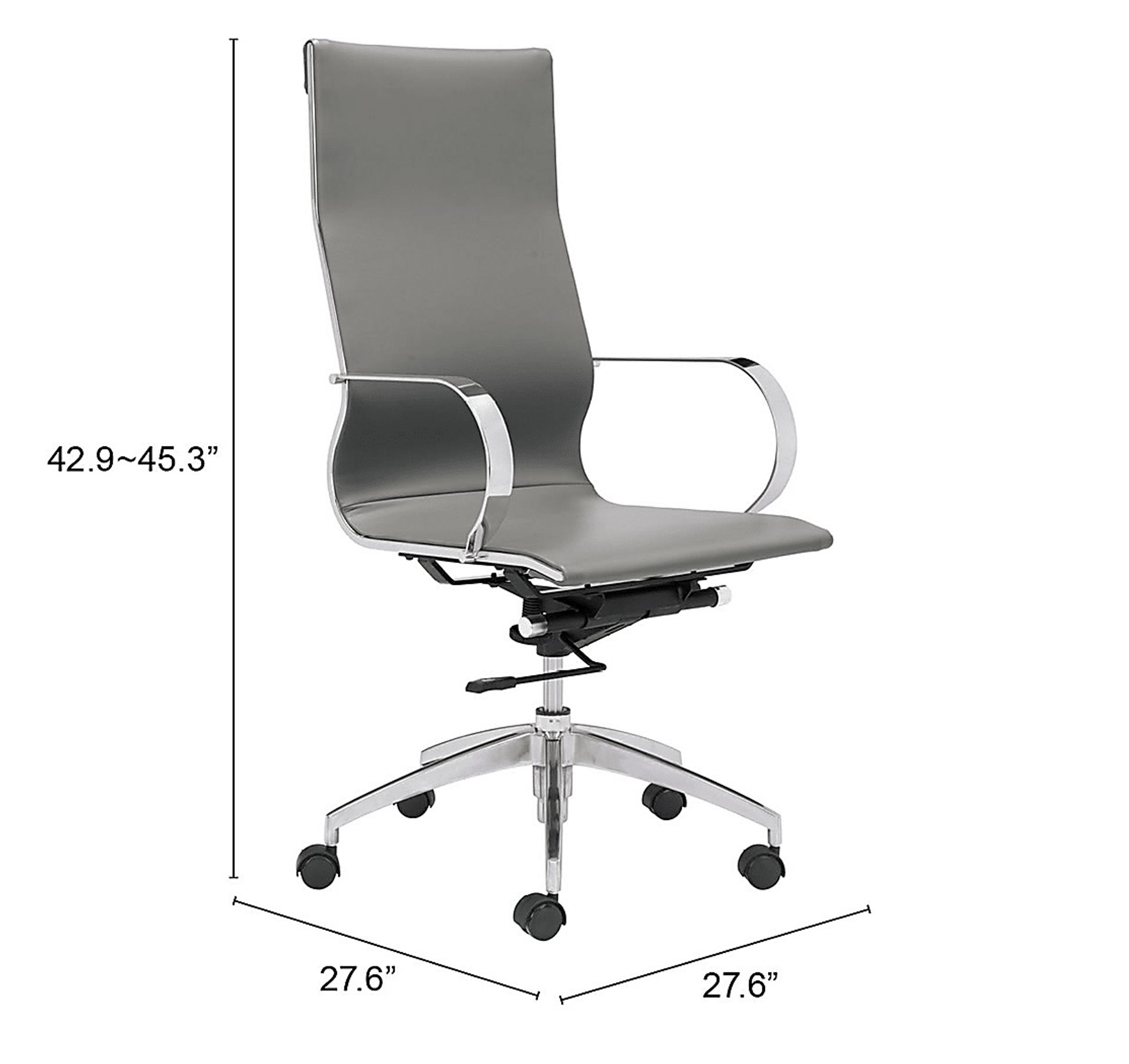 Battlecreek Gray Office Chair - Image 6