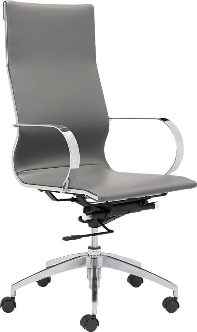 Battlecreek Gray Office Chair - Thumbnail - Image 1