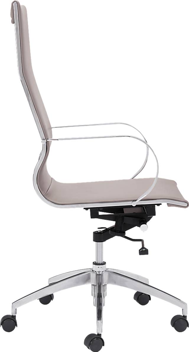 Battlecreek Taupe Office Chair - Thumbnail - Image 2