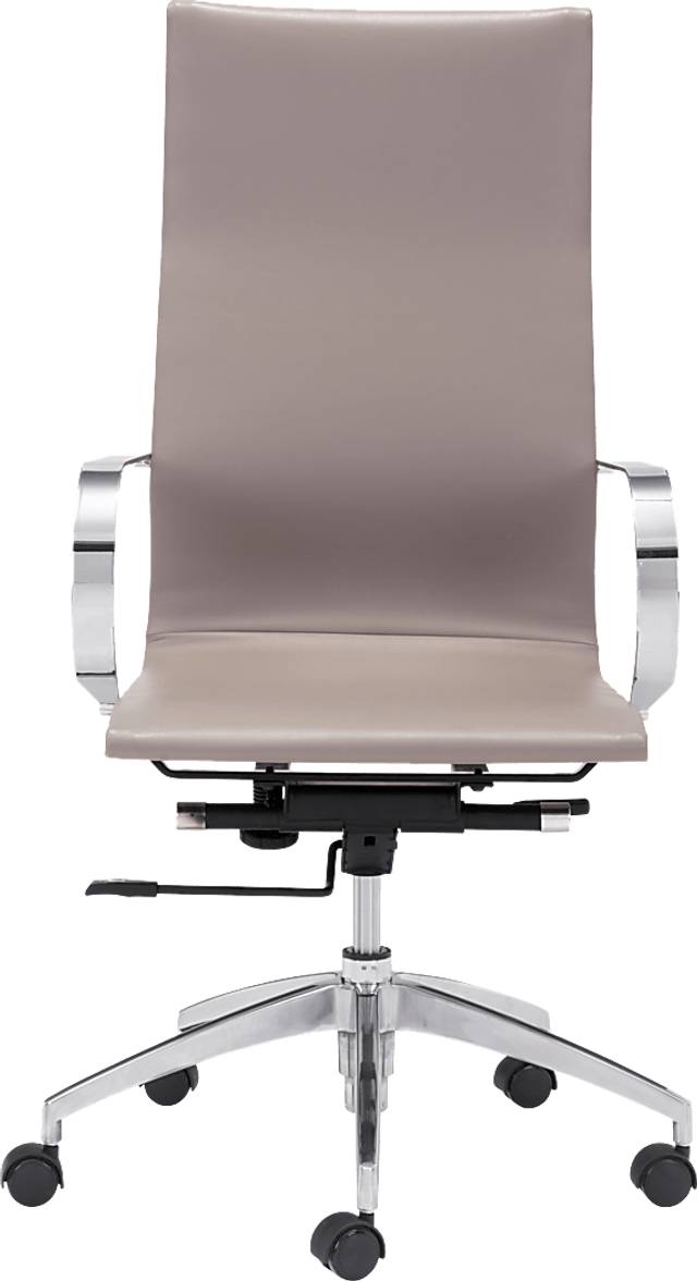 Battlecreek Taupe Office Chair - Thumbnail - Image 3