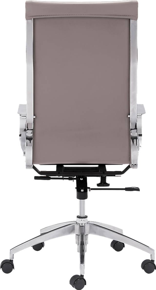 Battlecreek Taupe Office Chair - Thumbnail - Image 4