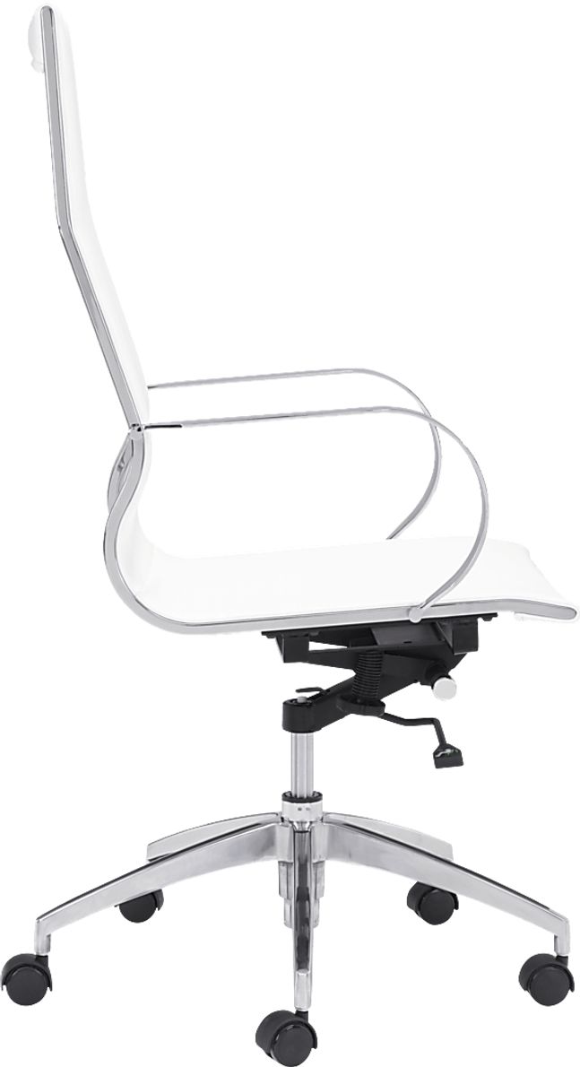 Battlecreek White Office Chair