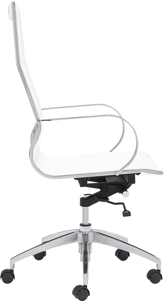 Battlecreek White Office Chair - Thumbnail - Image 2