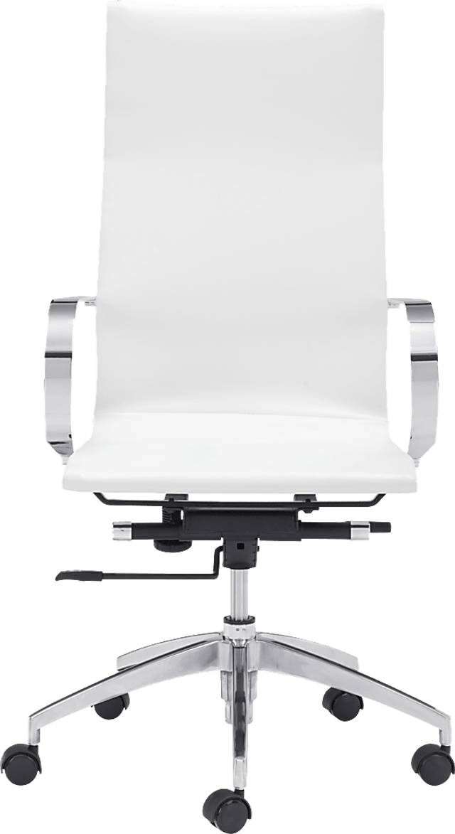 Battlecreek White Office Chair - Thumbnail - Image 3