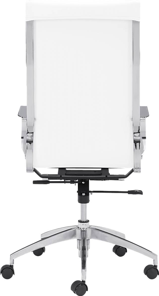 Battlecreek White Office Chair - Thumbnail - Image 4