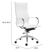 Battlecreek White Office Chair