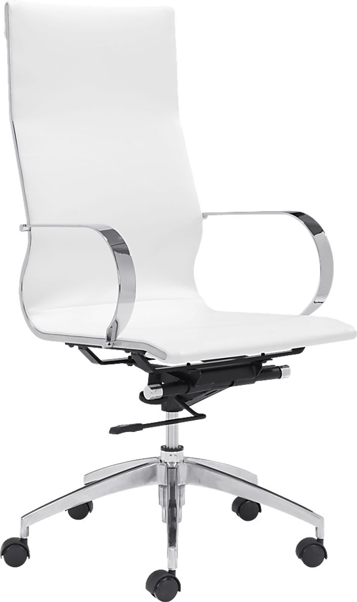 Battlecreek White Office Chair