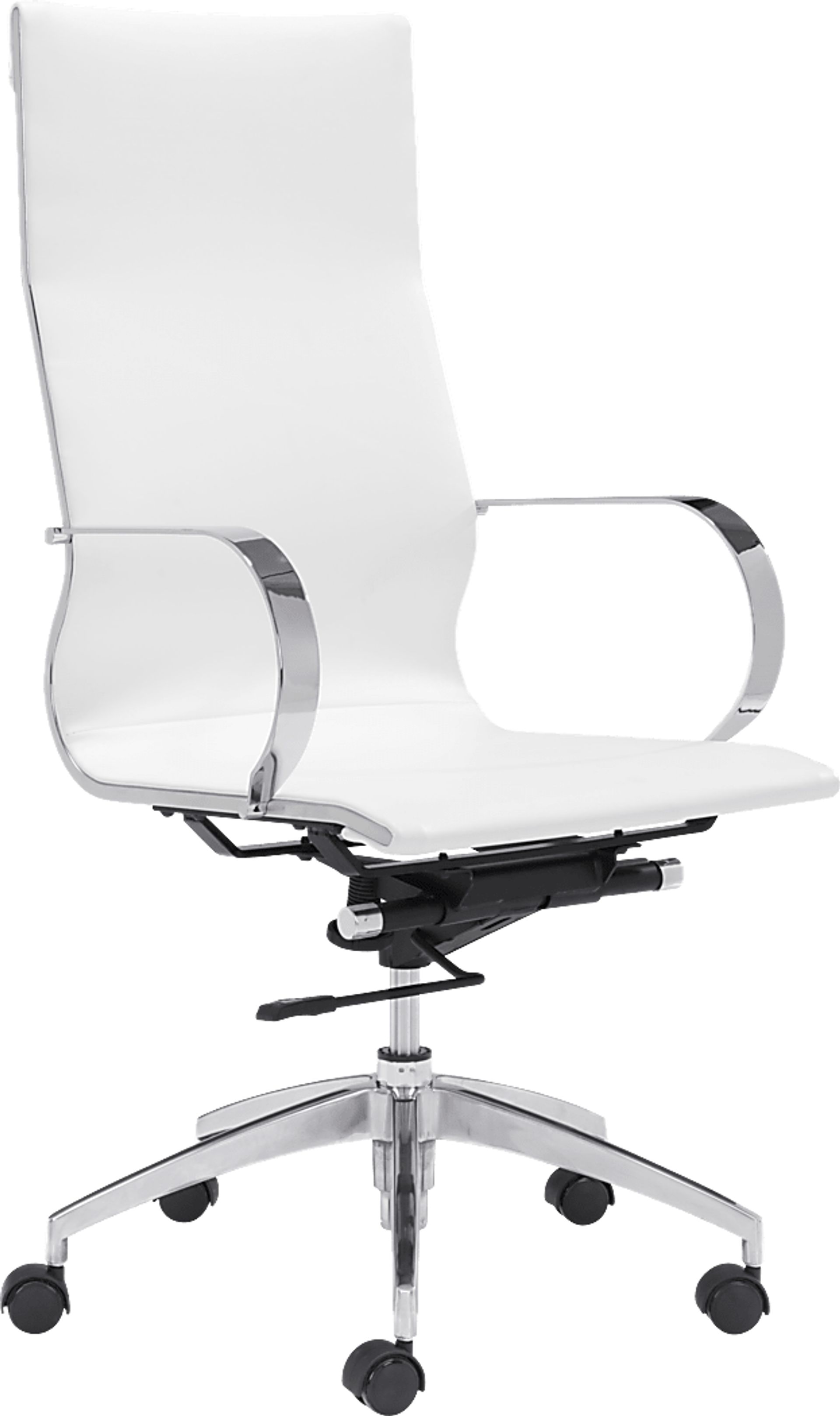 Battlecreek White Office Chair - Image 1
