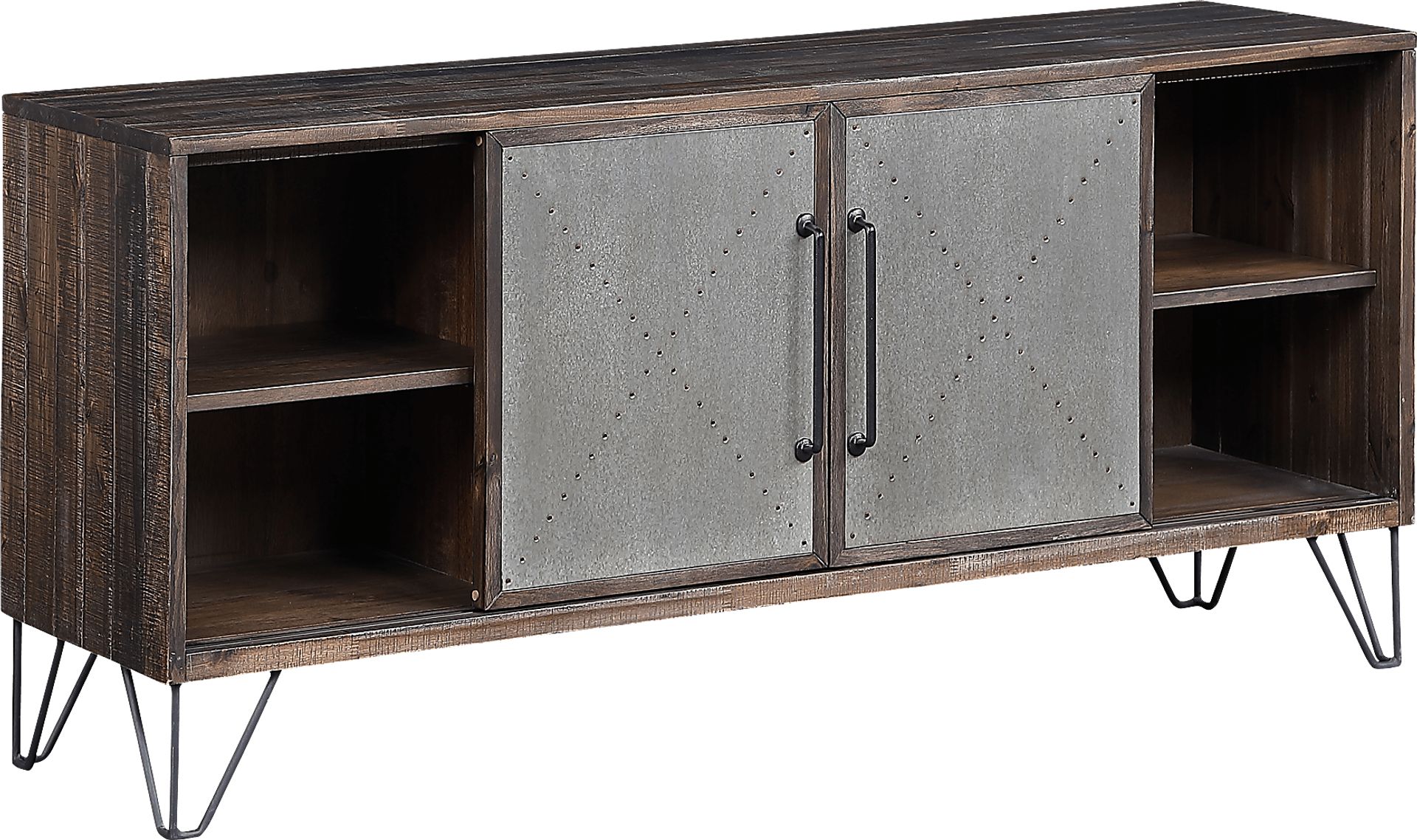 Battleoak Brown 63 in. Console - Image 4