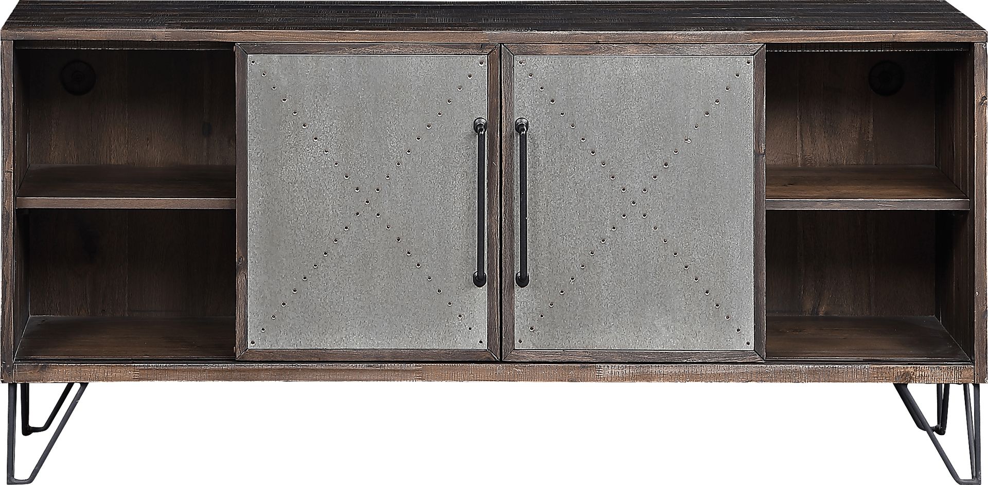 Battleoak Brown 63 in. Console - Image 5