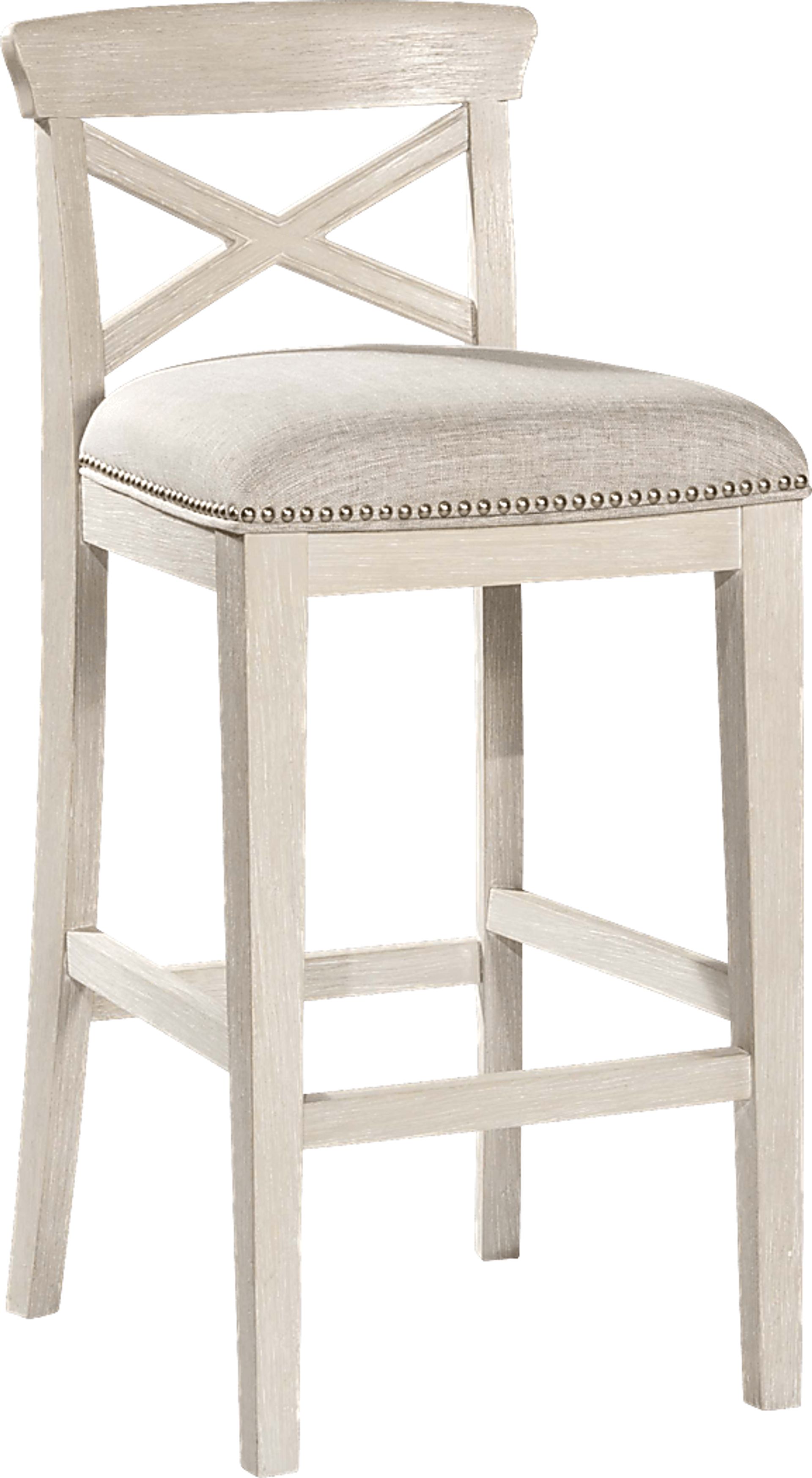 Battsford White Counter Height Stool (Set of 2) - Image 1