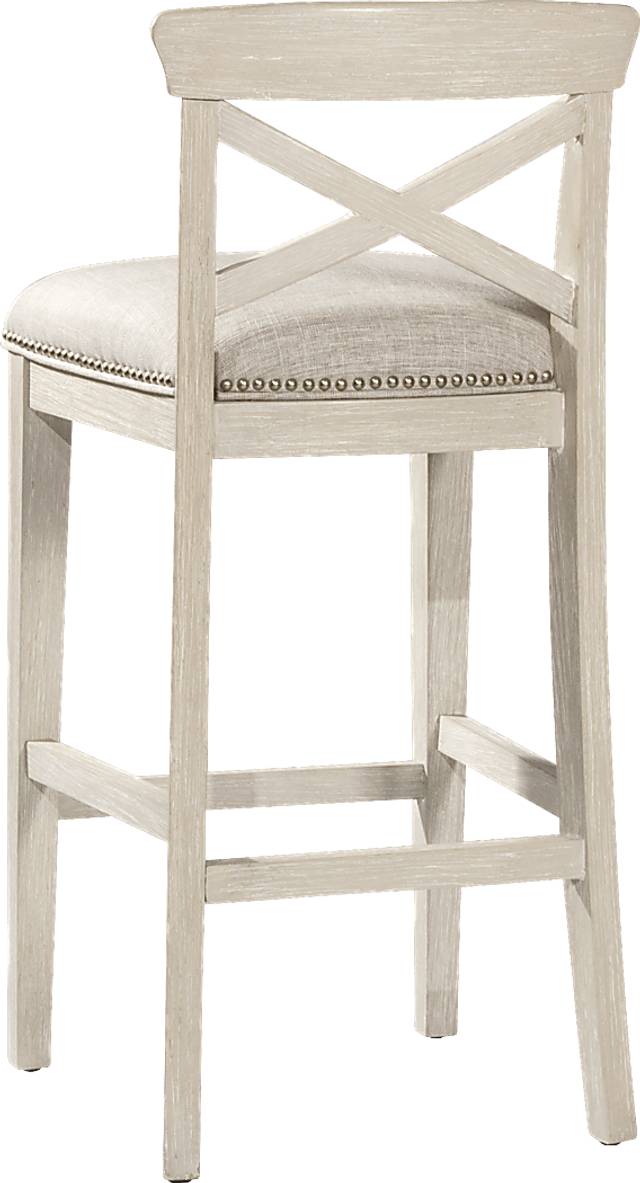 Battsford White Counter Height Stool, Set of 2 - Thumbnail - Image 3