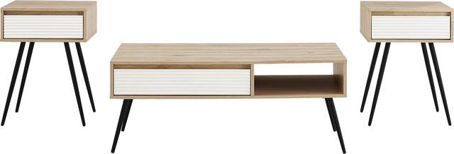Bauerle Birch Cocktail Table Set - Thumbnail - Image 2