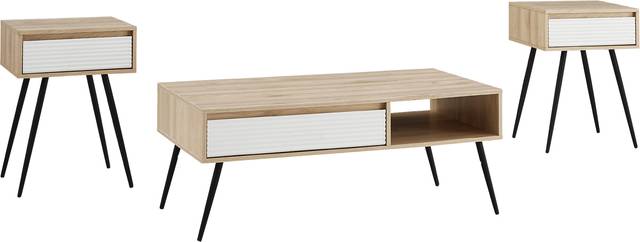Bauerle Birch Cocktail Table Set - Thumbnail - Image 1
