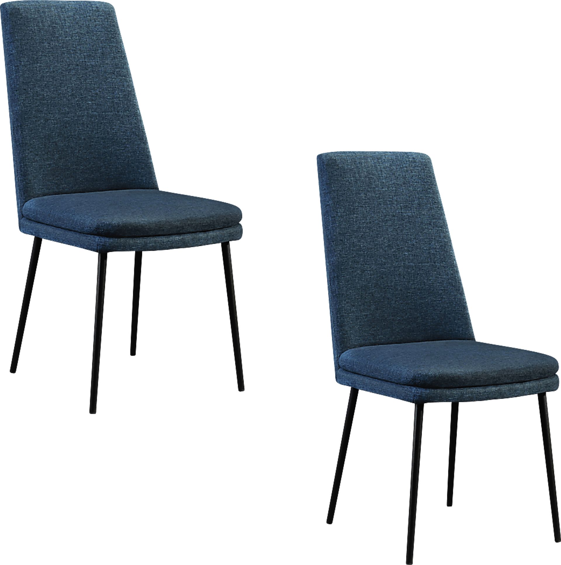 Bauerlein Blue Side Chair, Set of 2 - Image 1