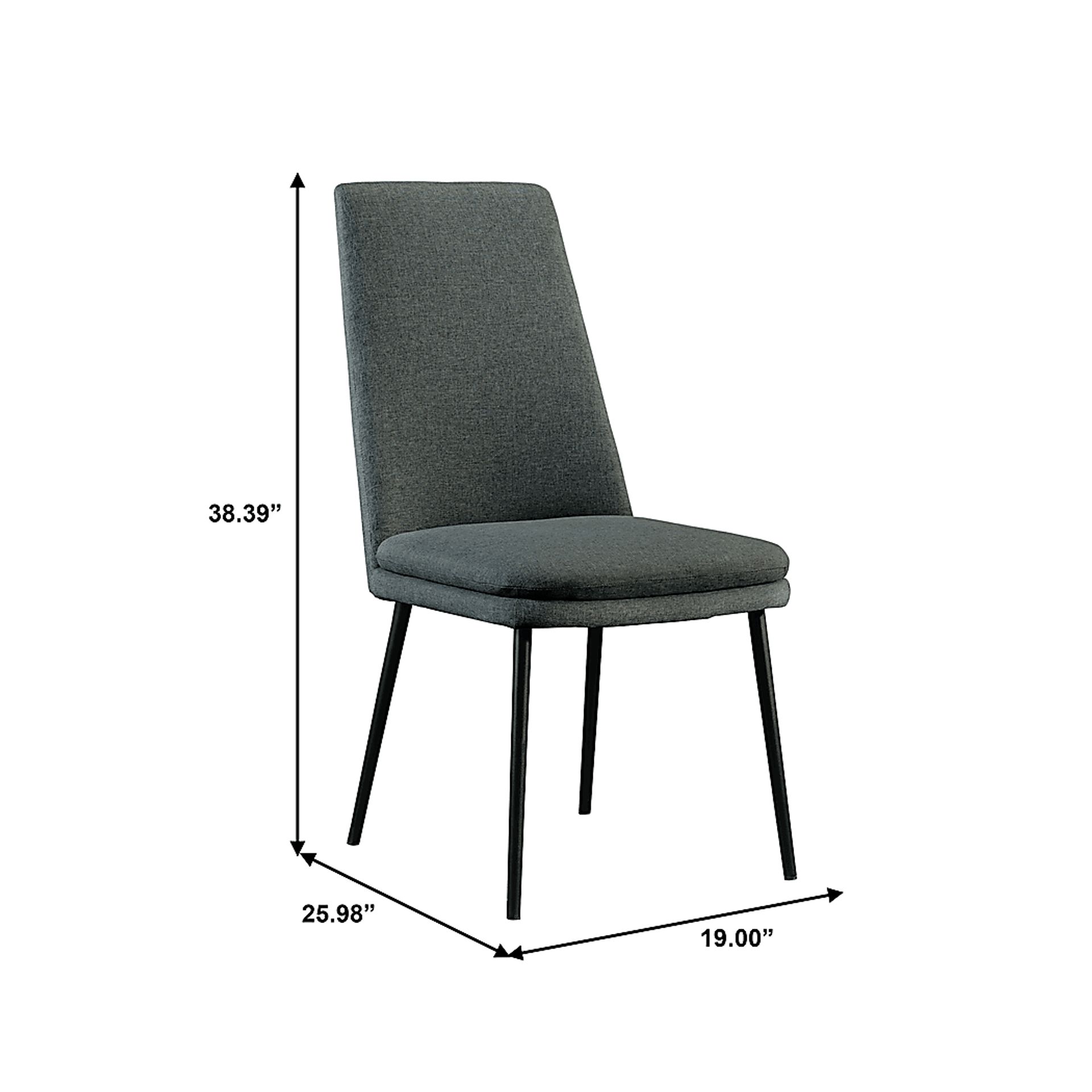 Bauerlien Gray Side Chair, Set of 2 - Image 7