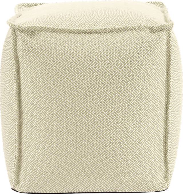 Bauman Beige Pouf - Thumbnail - Image 2