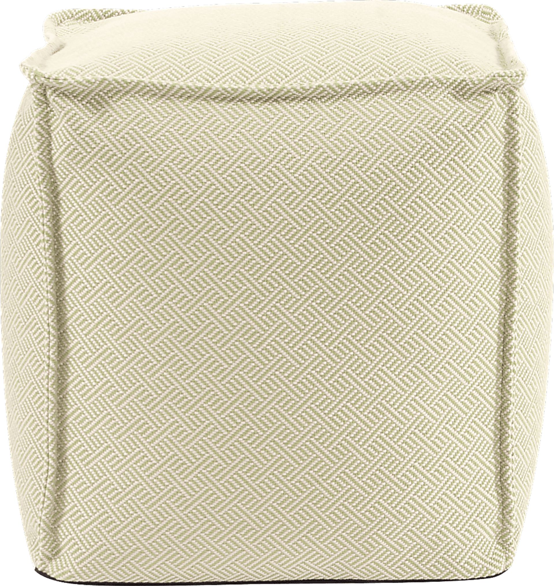 Bauman Beige Pouf - Image 2
