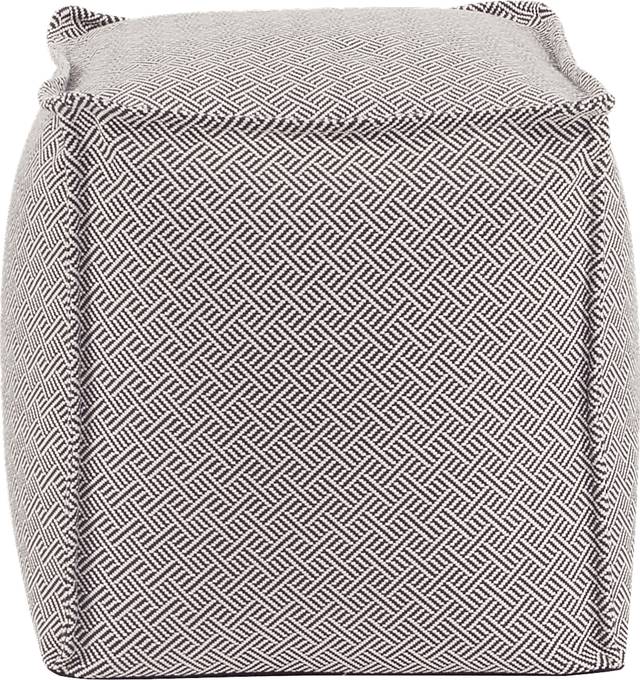 Bauman Blue Pouf - Thumbnail - Image 2