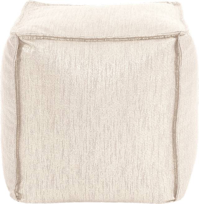 Bauman Cream Pouf - Thumbnail - Image 2