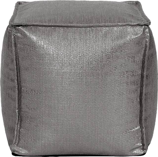 Bauman Dark Gray Pouf - Thumbnail - Image 2