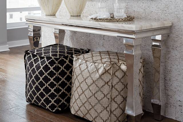 Bauman Natural Pouf - Thumbnail - Image 3