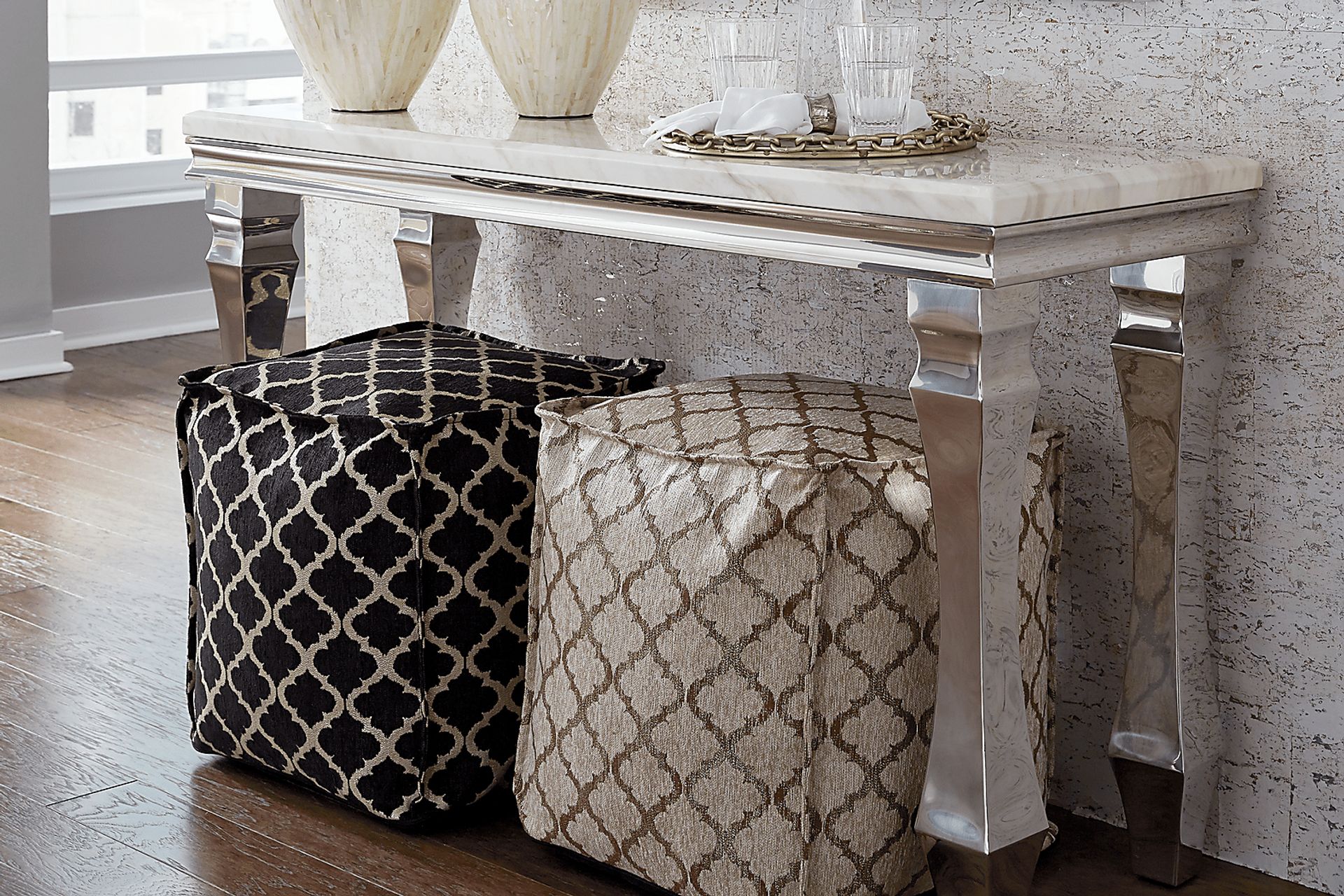 Bauman Natural Pouf - Image 3
