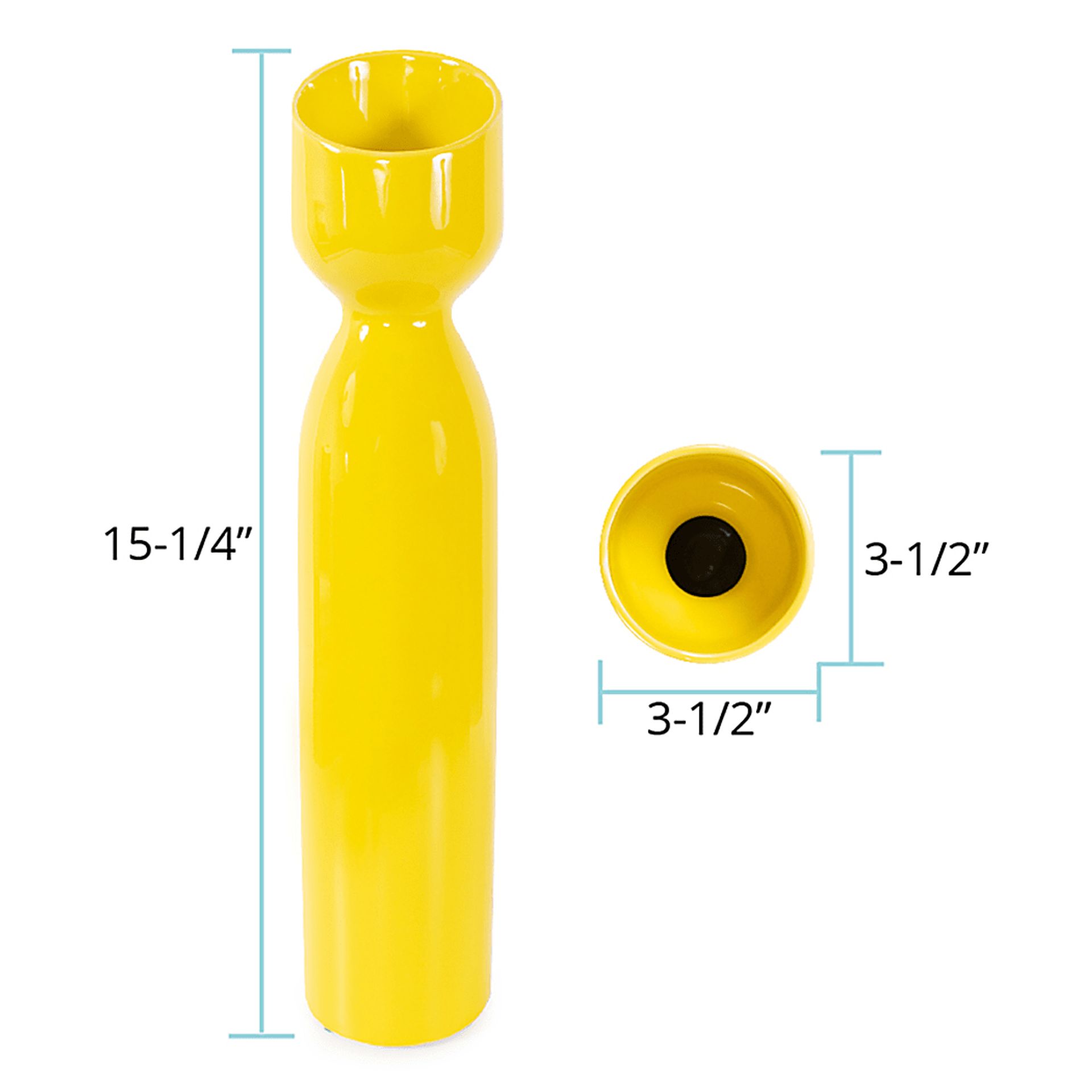Baut Yellow Short Vase - Image 9