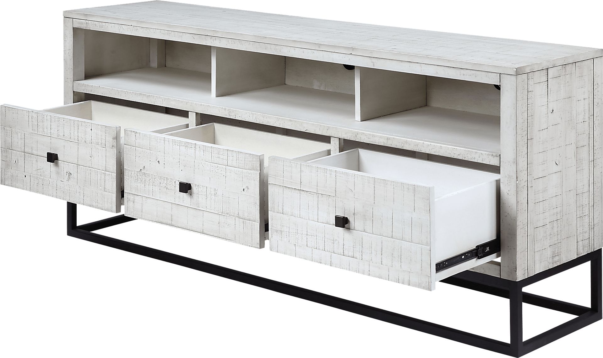 Bavaria White Accent Cabinet - Image 3