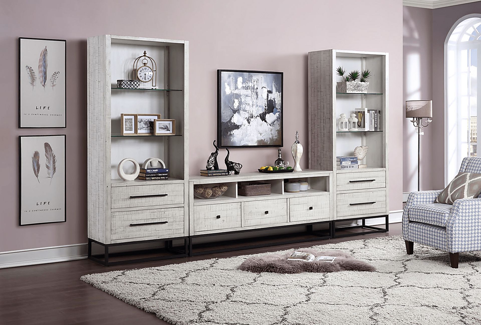 Bavaria White Accent Cabinet - Image 5