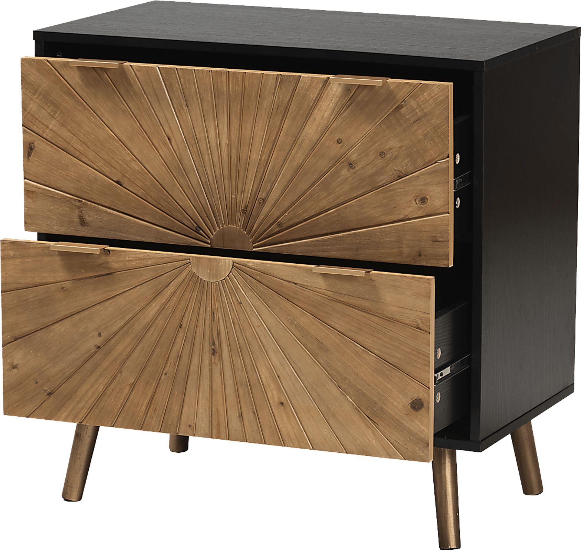 Bavella Brown Accent Cabinet - Image 4