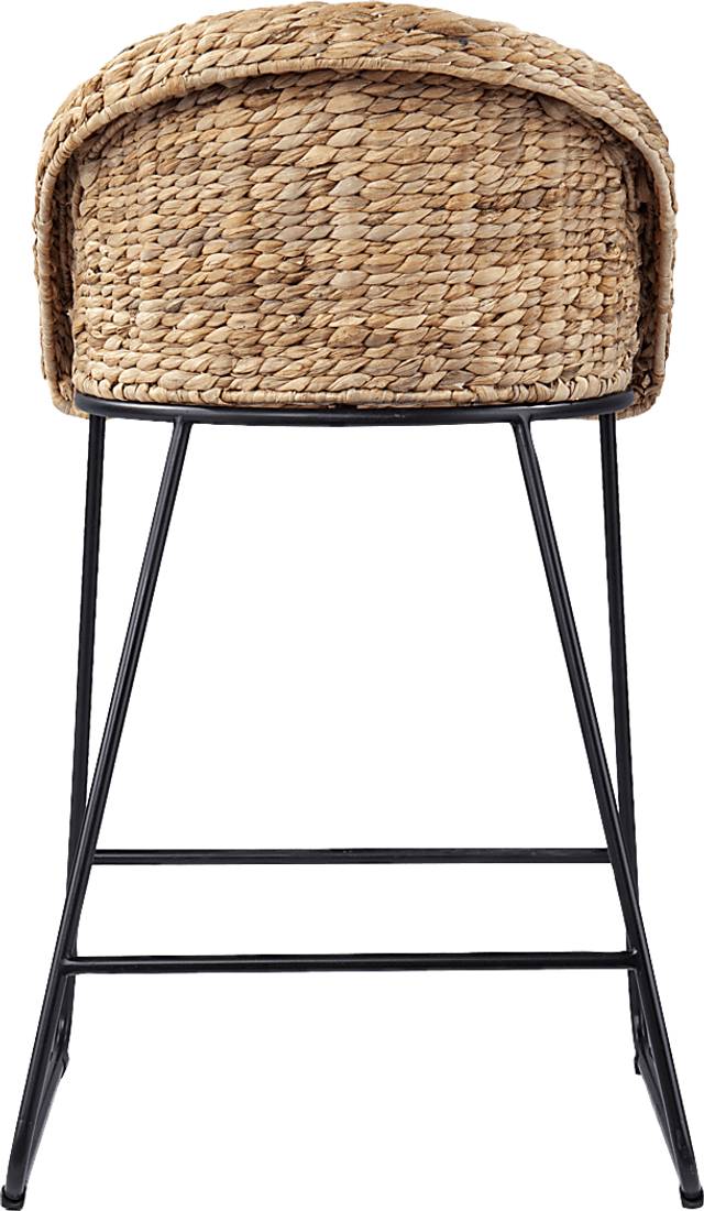 Bawell Natural Counter Height Stool, Set of 2 - Thumbnail - Image 3