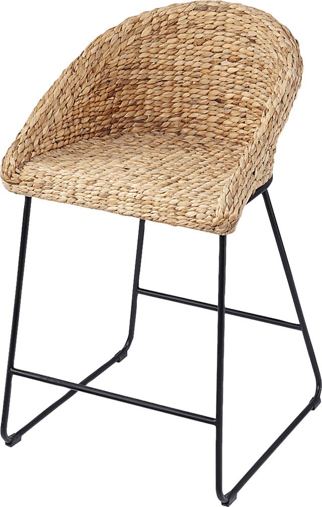 Bawell Natural Counter Height Stool, Set of 2 - Thumbnail - Image 4
